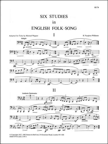 Six Studies In English Folk Song